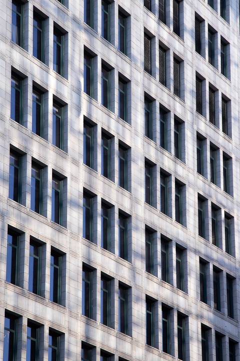 fachada de prédio de new york, foto para quadro decorativo'