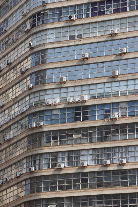 Edifício no centro de São Paulo'