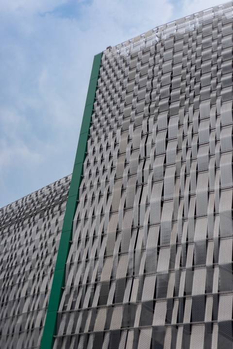 volumes da fachada do Allianz Parque '