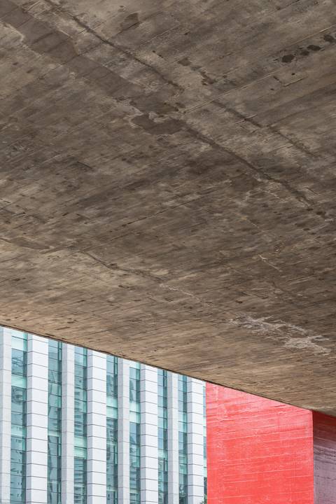 laje do vão do MASP na Avenida Paulista'