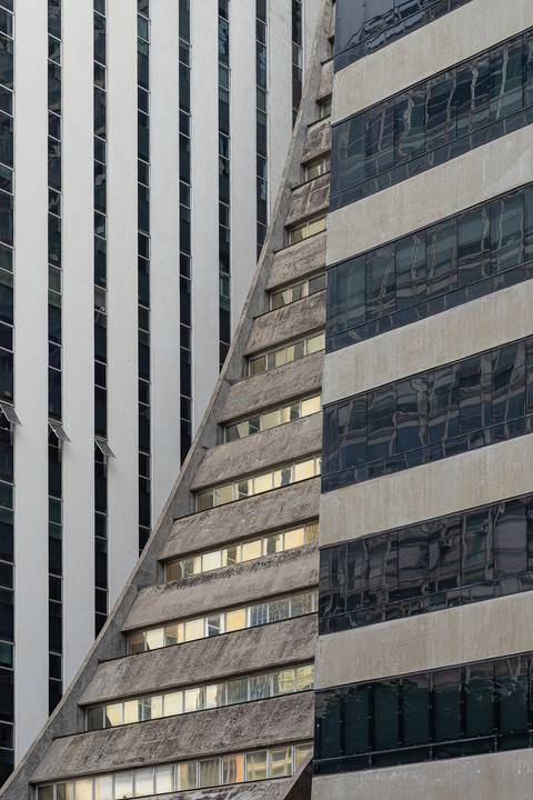 Edifícios muito próximos na Av. Paulista '