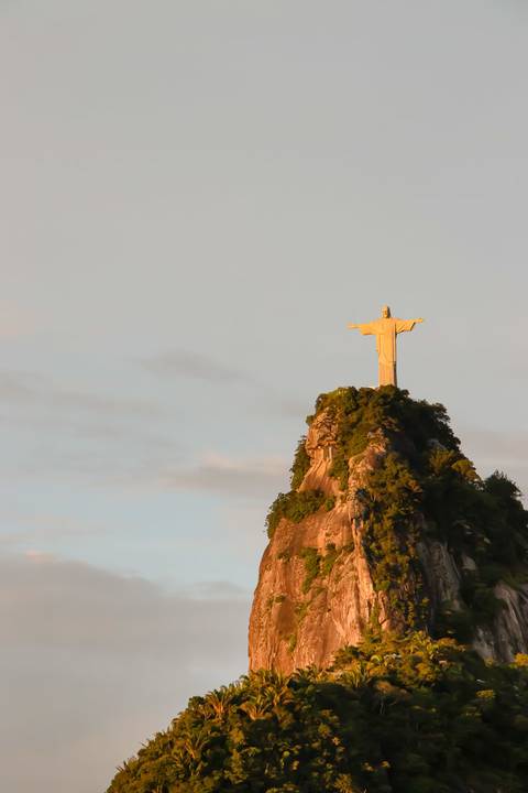 Cristo visto ao amanhecer'