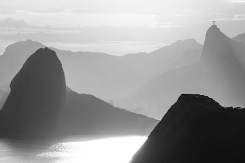 Morros do Rio de Janeiro vistos de Niterói'