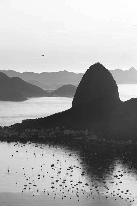 Vista do Pão de Açúcar áerea'