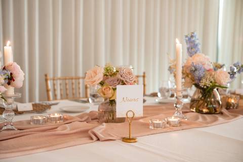 Marcador de mesa dos noivos - fotografia de casamento na Quinta da Pacheca'