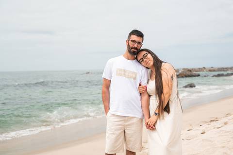 pré wedding na praia'