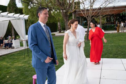 Fotografia de casamento na Quinta de Prata - Noivos na pista de dança'