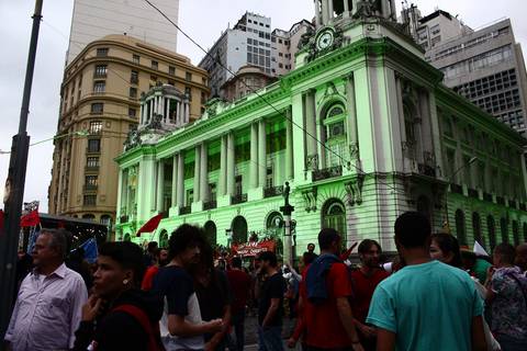 Manifestação Contra A Reforma da Previdência 28-04-17 Greve Geral'