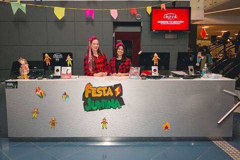 Fotos da festa junina na Academia Inova São Caetano.'