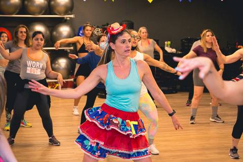 Fotos da festa junina na Academia Inova São Caetano.'