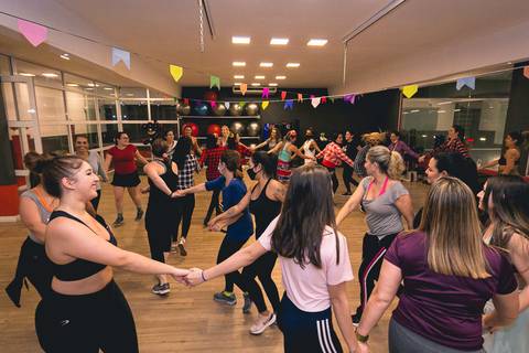 Fotos da festa junina na Academia Inova São Caetano.'