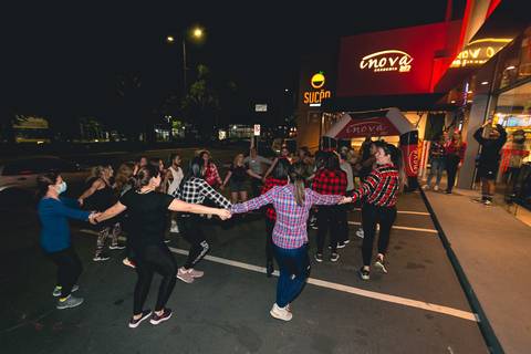 Fotos da festa junina na Academia Inova São Caetano.'