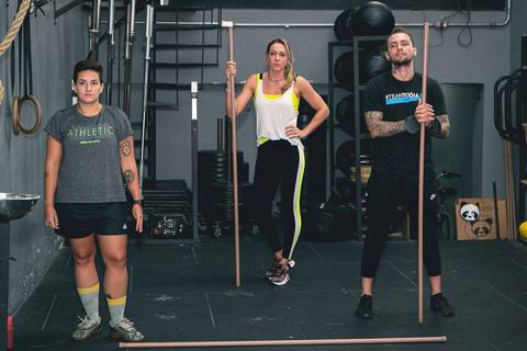 Aula técnica de Butterfly Pull Up de Crossfit no CF Tutóia.'