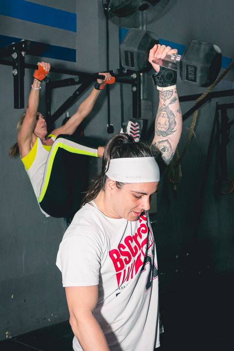 Aula técnica de Butterfly Pull Up de Crossfit no CF Tutóia.'
