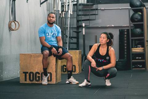 Aula técnica de Butterfly Pull Up de Crossfit no CF Tutóia.'