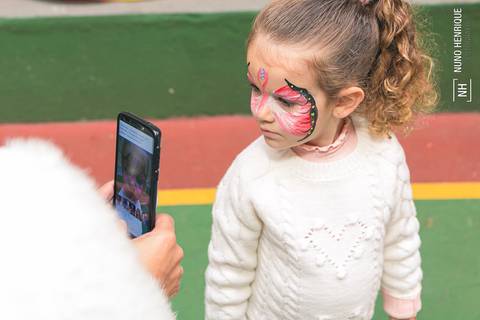 Fotos da festa de aniversário da Clarice com o tema da Pequena Sereia, em São Paulo.'