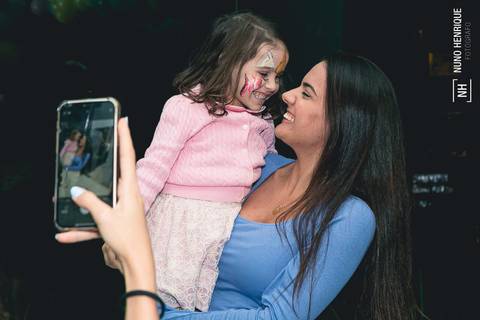 Fotos da festa de aniversário da Clarice com o tema da Pequena Sereia, em São Paulo.'