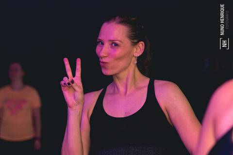 Fotos da aula de Fit Dance na Academia Inova São Caetano.'