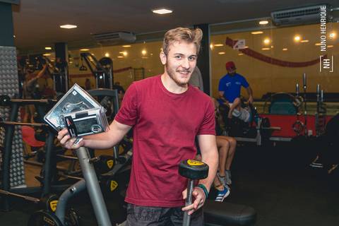 Fotos da aula do torneio de prancha Academia Inova São Caetano.'