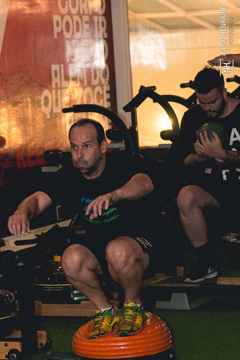 Fotos da aula de Funcional na Academia Inova São Caetano.'