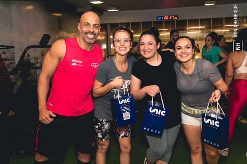 Fotos da aula de Funcional na Academia Inova São Caetano.'