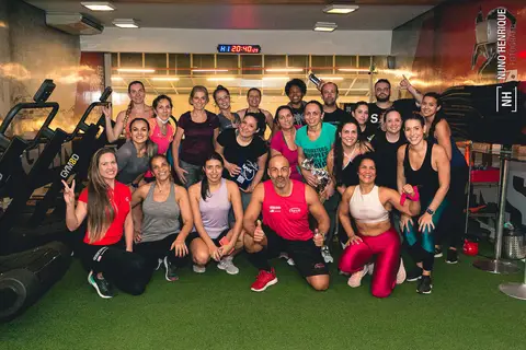 Fotos da aula de Funcional na Academia Inova São Caetano.'