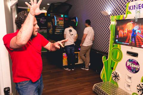 Fotos da festa de aniversário de 4 anos do Pietro Bizon no Buffet Planeta Kids, unidade Morumbi.'