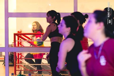 Foto evento de dança Dance Mix da Academia Inova São Caetano, com Zumba e FitDance.'