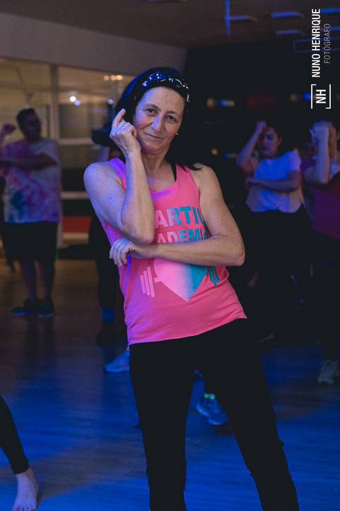 Foto evento de dança Dance Mix da Academia Inova São Caetano, com Zumba e FitDance.'