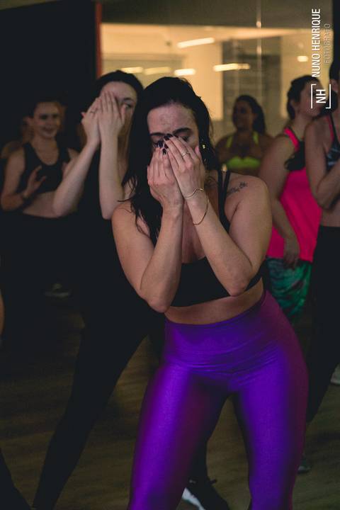 Foto evento de dança Dance Mix da Academia Inova São Caetano, com Zumba e FitDance.'