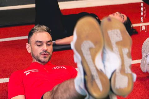 Fotos da aula de HIIT na Academia Inova Jardim em Santo André.'