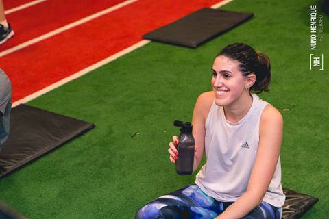Fotos da aula de HIIT na Academia Inova Jardim em Santo André.'