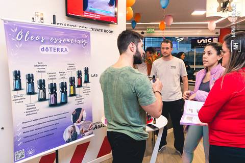 Fotos da aula de HIIT na Academia Inova Jardim em Santo André.'