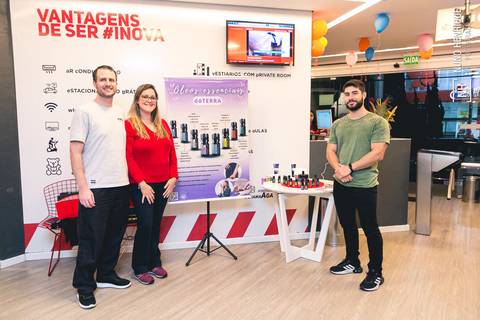 Fotos da aula de HIIT na Academia Inova Jardim em Santo André.'