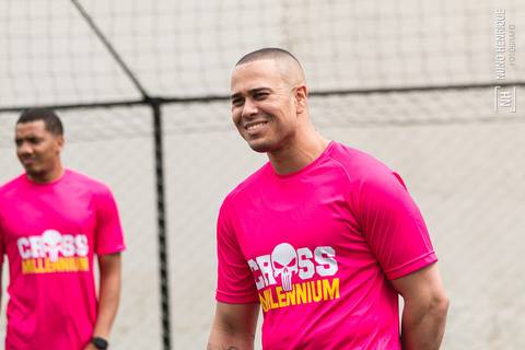 Fotos do aulão especial de Outubro Rosa do Cross Millennium na Arena Ideia & Luz Esportes.'