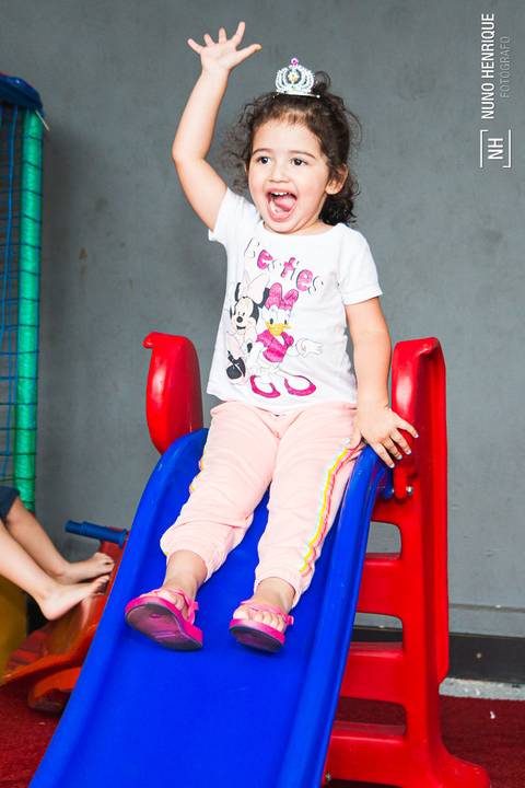 Aula de natação especial de dia das crianças na Academia Inova São Caetano.'