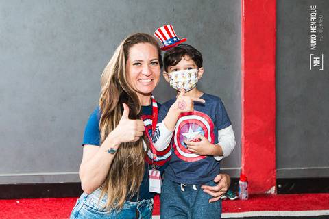 Aula de natação especial de dia das crianças na Academia Inova São Caetano.'