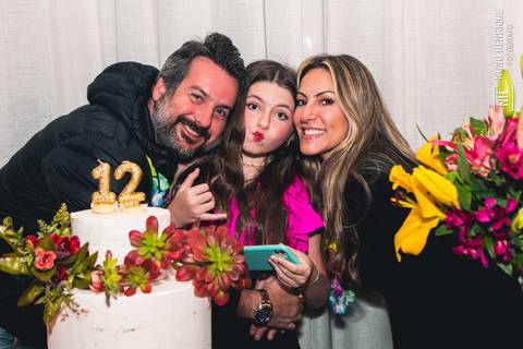 Foto da festa de aniversário de 12 anos da Isabella'