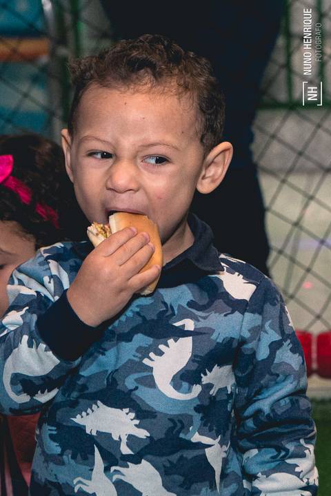 Foto do aniversário da Izadora no Buffet Happy Face em São Paulo com o tema da Turma da Mônica.'