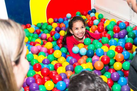 Foto da festa de aniversário de 3 anos do Miguel no Buffet Sabor da Alegria, em São Paulo.'
