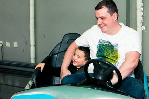 Foto da festa de aniversário de 3 anos do Miguel no Buffet Sabor da Alegria, em São Paulo.'