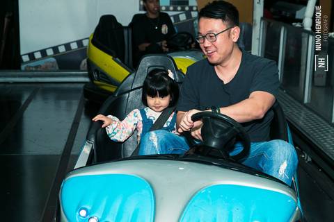 Foto da festa de aniversário de 3 anos do Miguel no Buffet Sabor da Alegria, em São Paulo.'