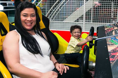 Foto da festa de aniversário de 3 anos do Miguel no Buffet Sabor da Alegria, em São Paulo.'