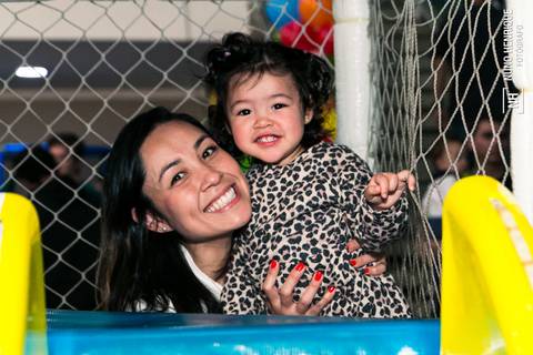 Foto da festa de aniversário de 3 anos do Miguel no Buffet Sabor da Alegria, em São Paulo.'