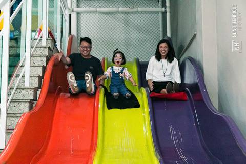 Foto da festa de aniversário de 3 anos do Miguel no Buffet Sabor da Alegria, em São Paulo.'