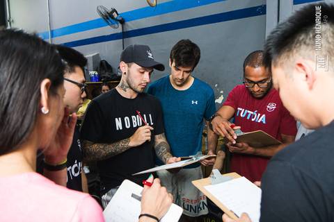 Fotografia do evento de Crossfit Summer Games no CF Tutóia.'