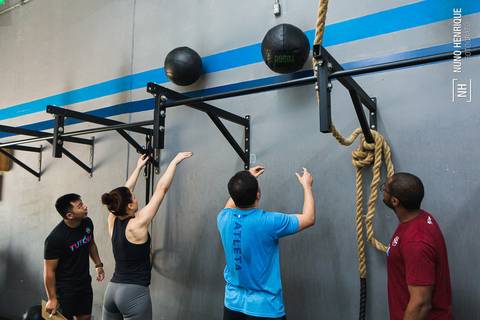 Fotografia do evento de Crossfit Summer Games no CF Tutóia.'