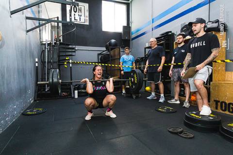 Fotografia do evento de Crossfit Summer Games no CF Tutóia.'