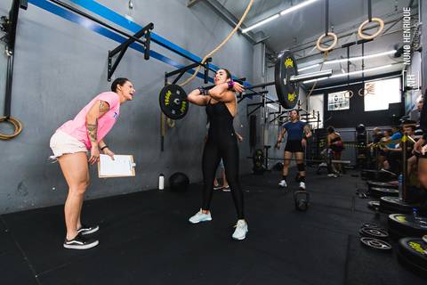 Fotografia do evento de Crossfit Summer Games no CF Tutóia.'