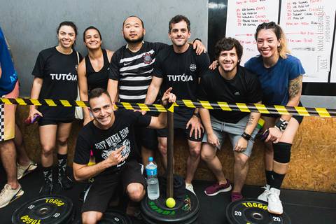 Fotografia do evento de Crossfit Summer Games no CF Tutóia.'